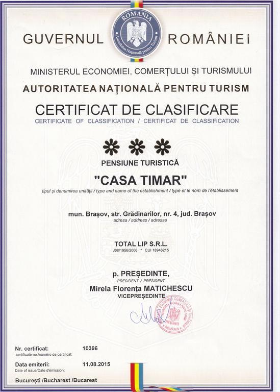 Pension Casa Timar Brassó Kültér fotó
